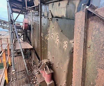 Hewitt Robins Replaces Triple Deck Screen for Sand & Gravel Operation