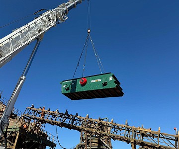 Hewitt Robins Replaces Triple Deck Screen for Sand & Gravel Operation