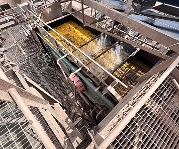 Hewitt Robins Replaces Triple Deck Screen for Sand & Gravel Operation