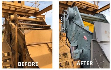 Hewitt Robins supply screen to Sand & Gravel Quarry in Colchester