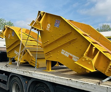 Hewitt Robins Supplies Four Vibrating Screens to the Glass Recycling Industry