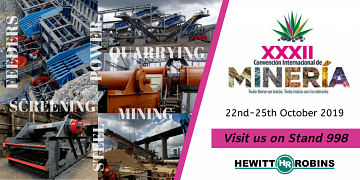 Hewitt Robins to exhibit at Expo Mineria 2019