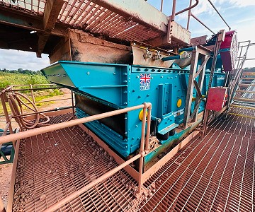 Hewitt Robins two-shafted overhead horizontal screen