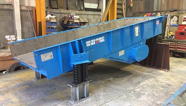 Two new Hewitt Robins machines ready to be shipped to Tunisia